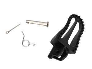 Rawrr Mantis Left Foot Peg Assembly Black