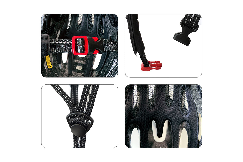 Aerodynamic Brim Ebike Helmet with Rear Light - Image 4