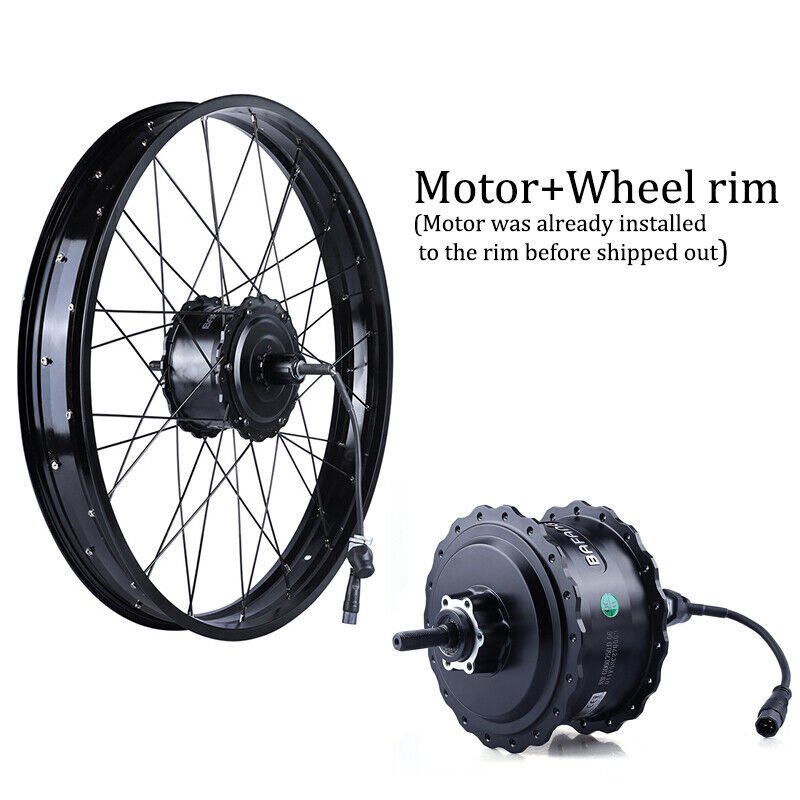 wheel assembly - 48V 750W Bafang motor