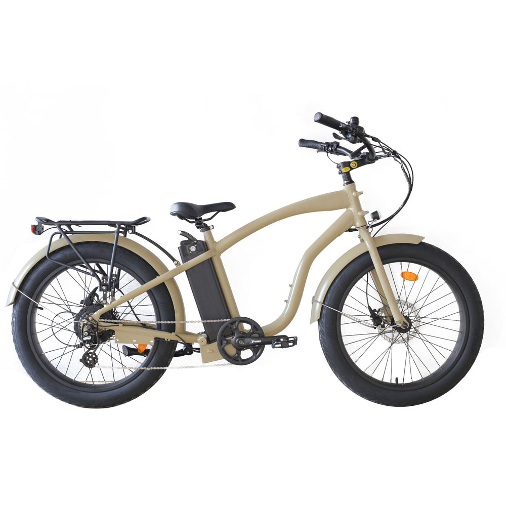 Step Over 24x3 - 52v 750W Beach Cruiser Electric Bike - Image 2