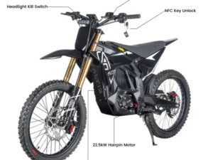 Altis Sigma - Best Electric Dirt Bike 98V 35Ah E-Dirt Bike