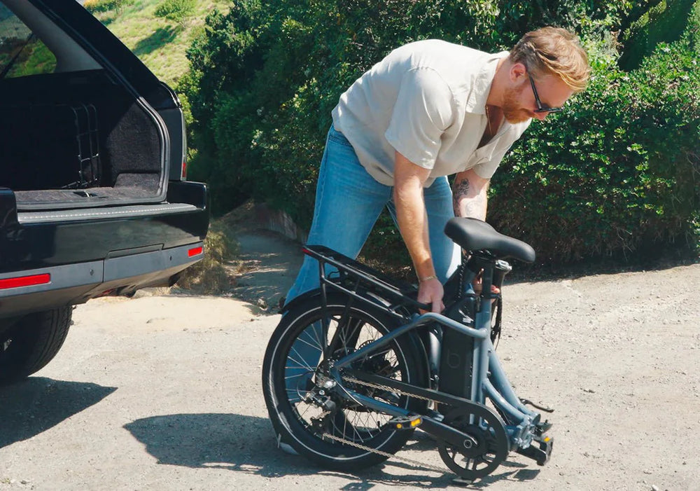 Blix Vika X Electric Folding eBike-Folding Step Thru 500 w Compact eBike - Image 10