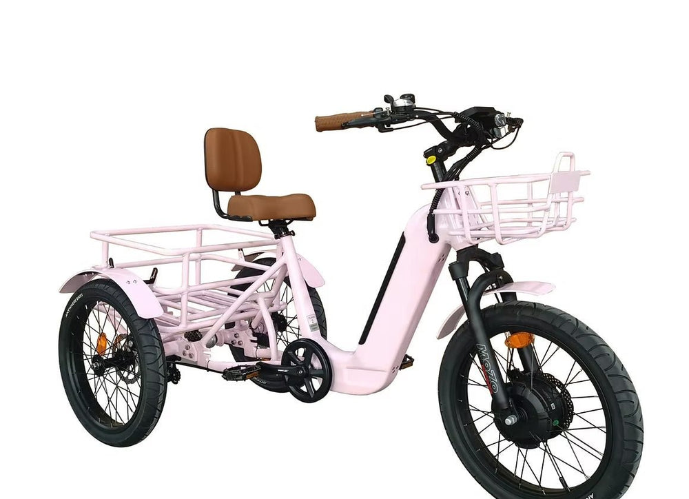 BREEZY Electric Trike 3 Wheel eBike TRIKE GT-48v 500 w Fat Tire Electric Tricycle - Image 3
