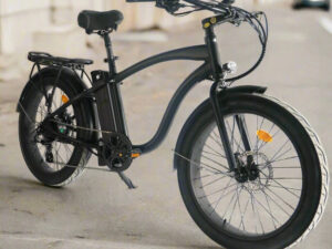 Coastal Cruiser 52V 24 Over 750W Step Over Ebike 24x3 Fat Tire Fat Tire Cruiser