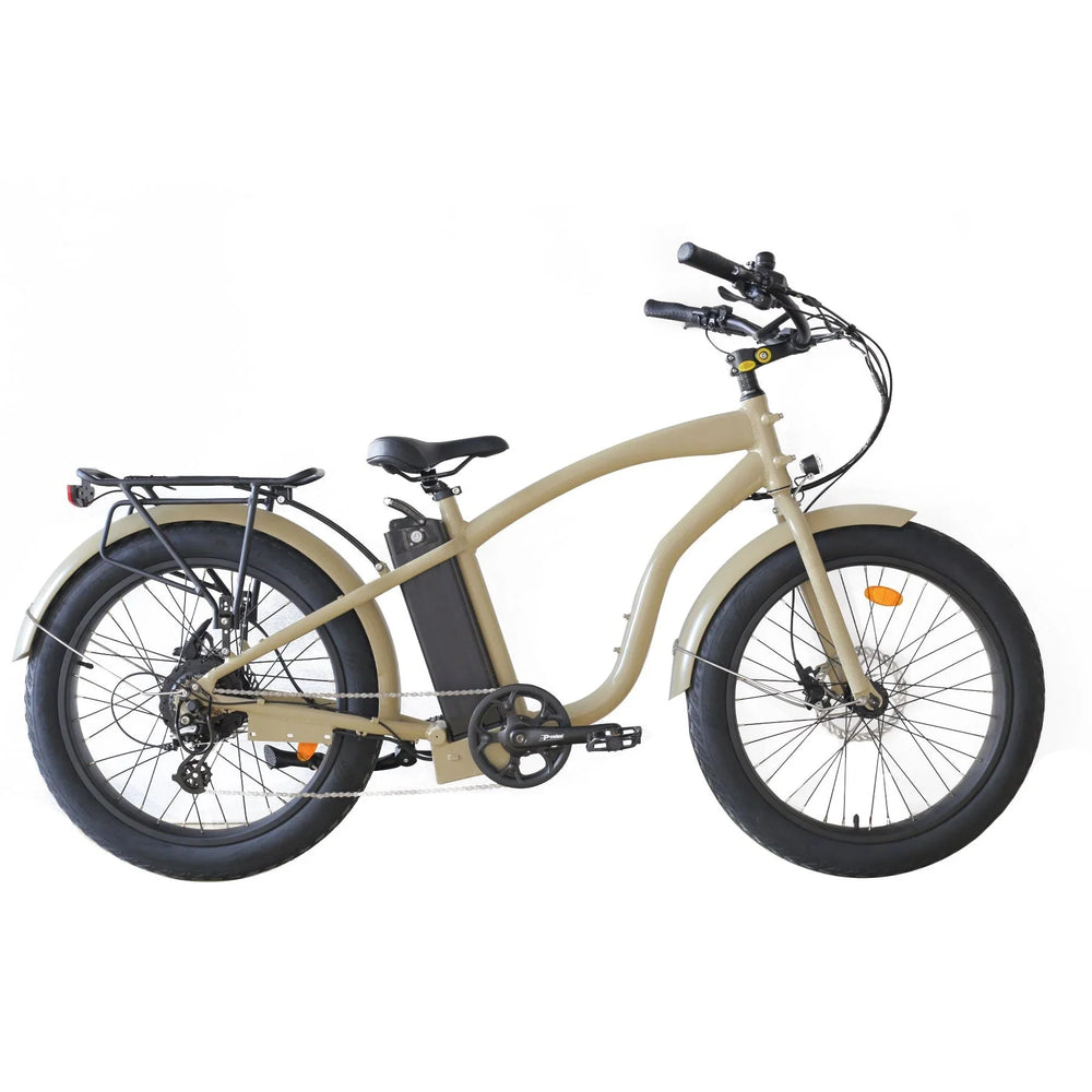 Coastal Cruiser 52V 24 Over 750W Step Over Ebike 24x3 Fat Tire Fat Tire Cruiser - Image 5