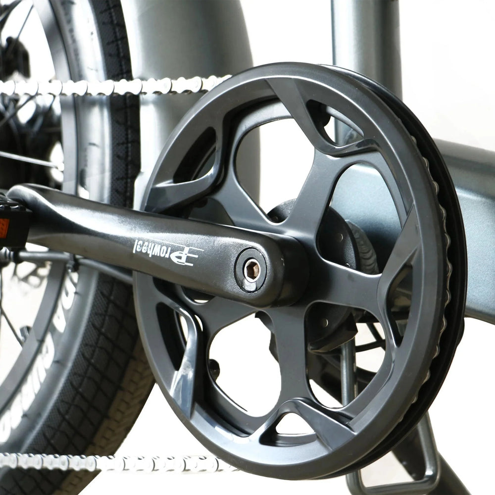 Coastal Cruiser CC Folding 750w Step Thru Ebike 20x3 Fat Tire Folding Electric Bike - Image 13