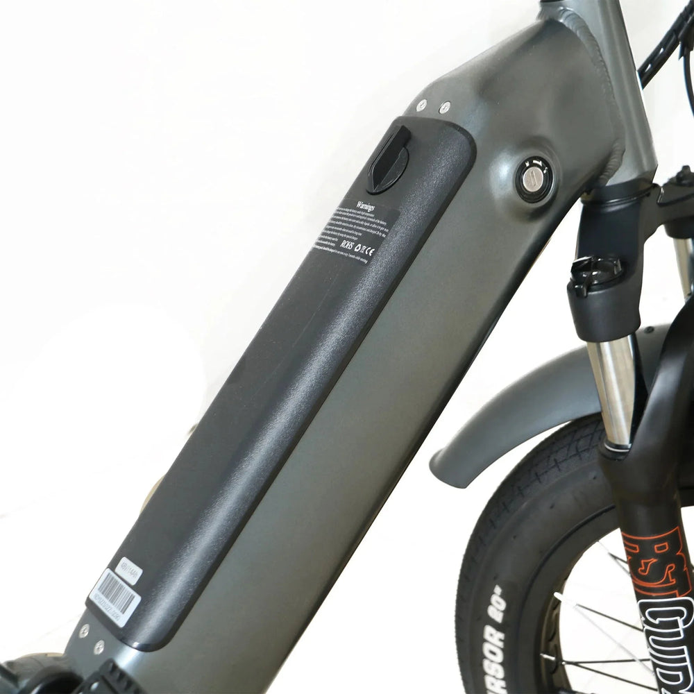 Coastal Cruiser CC Folding 750w Step Thru Ebike 20x3 Fat Tire Folding Electric Bike - Image 15