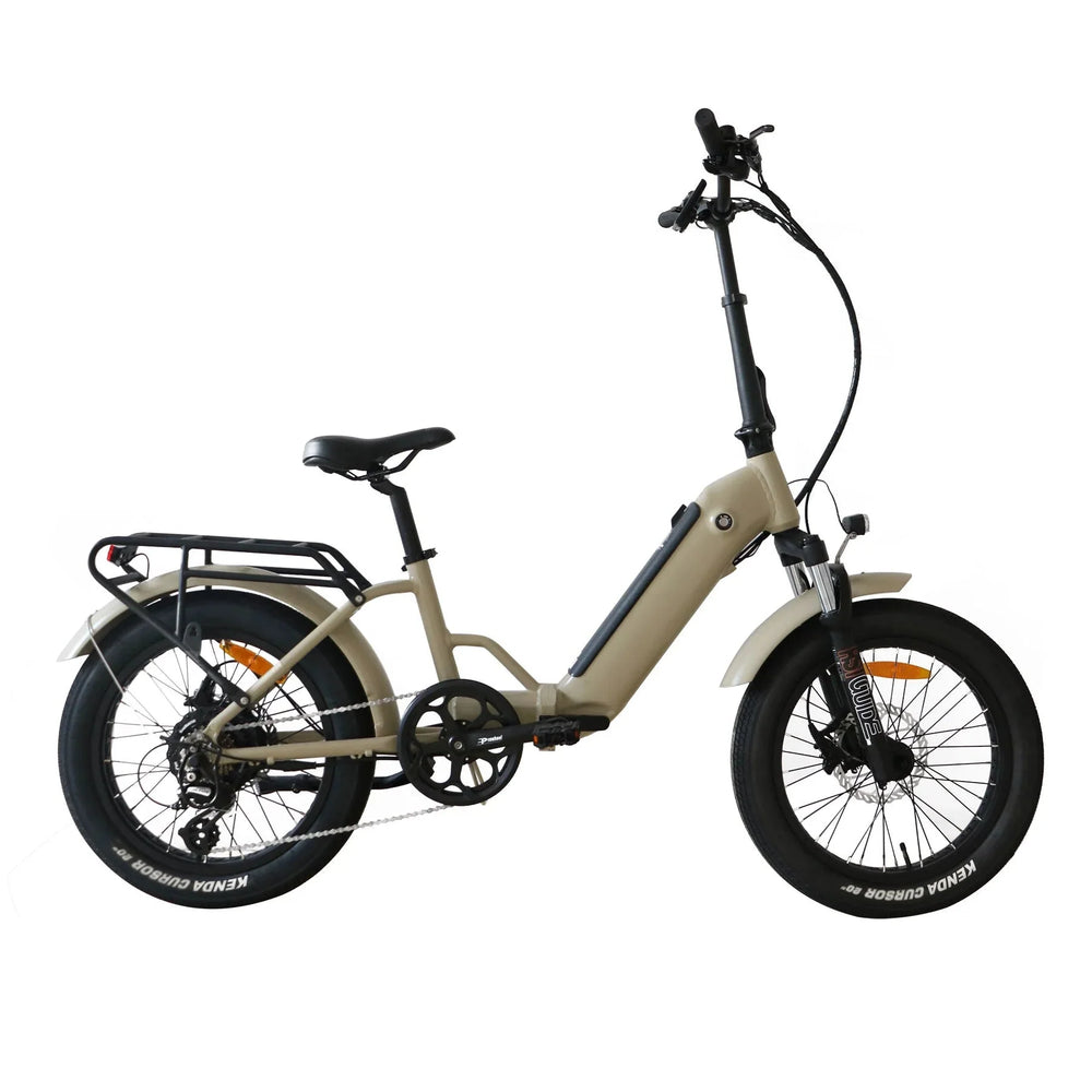 Coastal Cruiser CC Folding 750w Step Thru Ebike 20x3 Fat Tire Folding Electric Bike - Image 18