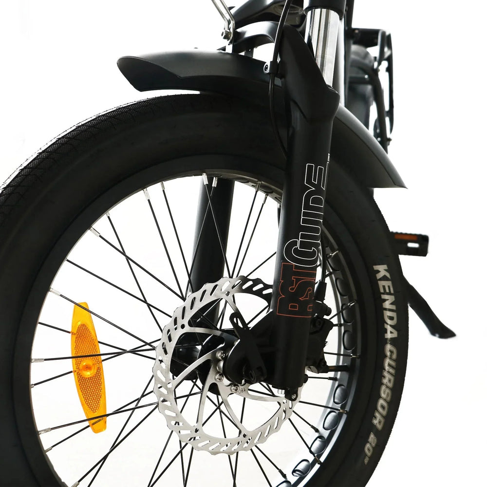 Coastal Cruiser CC Folding 750w Step Thru Ebike 20x3 Fat Tire Folding Electric Bike - Image 14