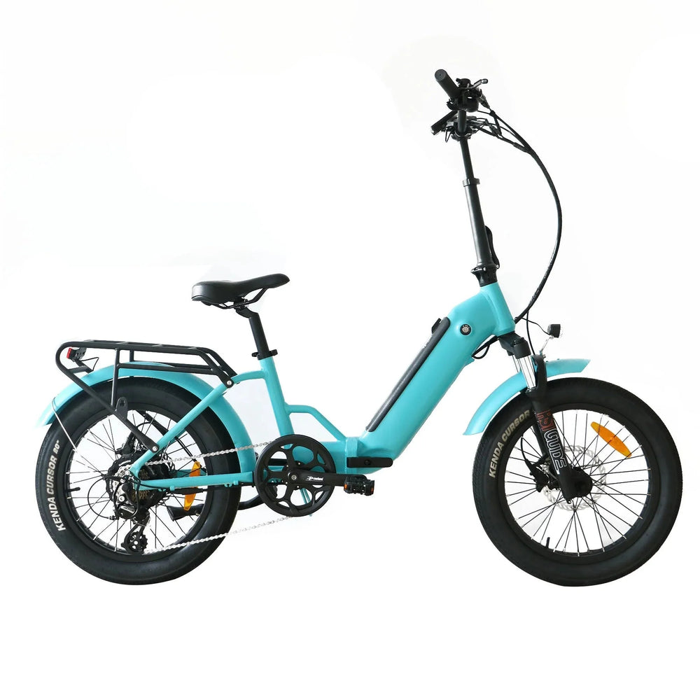 Coastal Cruiser CC Folding 750w Step Thru Ebike 20x3 Fat Tire Folding Electric Bike - Image 20