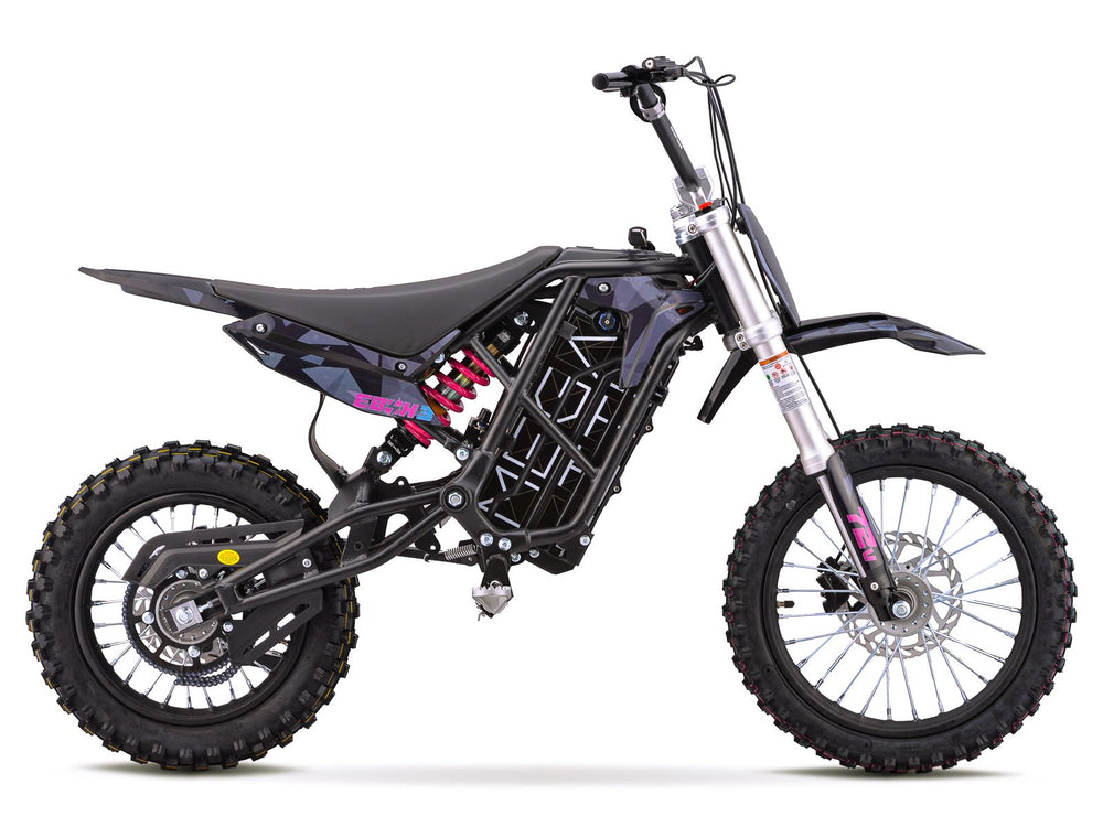 EBOX3 - Stomp EBOX Electric Pit Bike - 72V - ELECTRIC PIT BIKE KIT BIKE