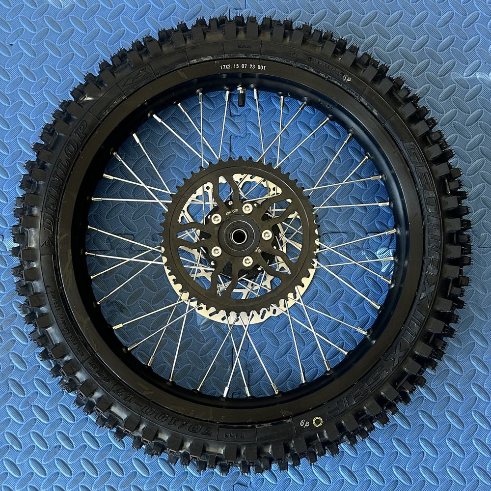 Eride 2.0 eMoto Wheel Set CST Knobby 17"/17" Front & Rear Wheel & Tire Set for Electric Dirt Bikes *Does not include rotor or sprocket* - Image 4