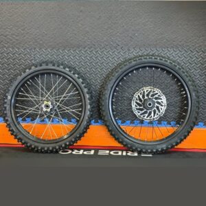 Eride 2.0 eMoto Wheel Set CST Knobby 17"/19" Front & Rear Wheel & Tire Set for Electric Dirt Bikes *Does not include rotor or sprocket*