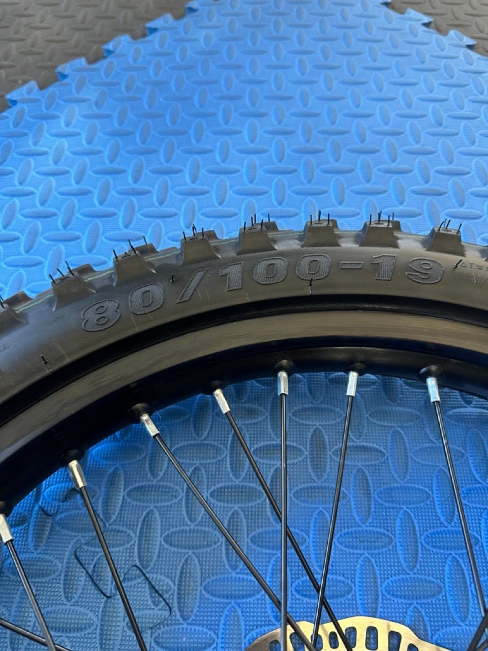 Wheel & Tire Set for Electric Dirt Bikes *Does not include rotor or sprocket* - Image 4