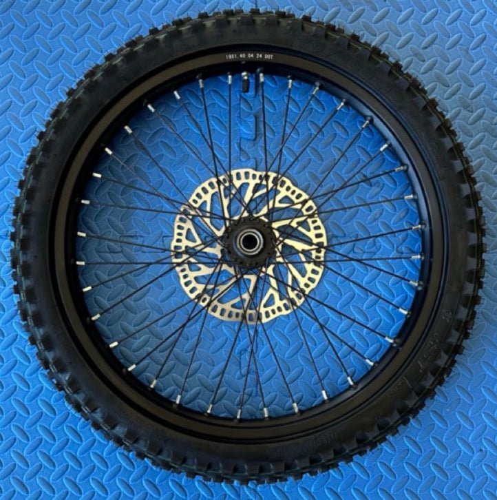Eride 2.0 eMoto Wheel Set CST Knobby 19"/19" Front & Rear Wheel & Tire Set for Electric Dirt Bikes *Does not include rotor or sprocket* - Image 4