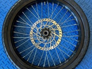 Eride 2.0 eMoto wheel set CST Super Moto CST 17X1.6 Front Wheel & Tire Set for E-Moto Bike Use *Does not include rotor or sprocket*