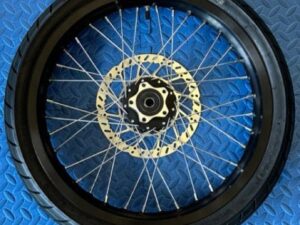 Eride 2.0 eMoto Wheel Set CST Super Moto CST 17x2.15 Rear Wheel & Tire Set for E-Moto Bike Use *Does not include rotor or sprocket*