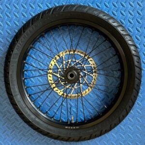 Eride 2.0 eMoto wheel set Michelin Super Moto CST 17X1.6 Front Wheel & Tire Set for E-Moto Bike Use *Does not include rotor or sprocket*