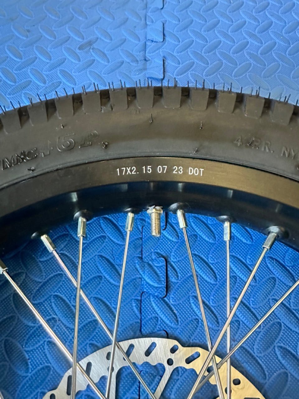 Eride 2.0 eMoto Wheel Set Shinko 241 Dual Sport 17"/17" Front & Rear Wheel & Tire Set for Moto Bikes *Does not include rotor or sprocket* - Image 7