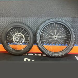 Eride 2.0 eMoto Wheel Set Shinko 241 Dual Sport 17"/21" Front & Rear Wheel & Tire Set for Moto Bikes *Does not include rotor or sprocket*