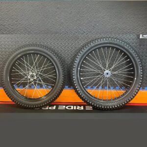 Eride 2.0 eMoto Wheel Set Shinko 241 Dual Sport 18"/19" Front & Rear Wheel & Tire Set for Moto Bikes *Does not include rotor or sprocket*