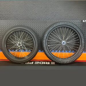 Eride 2.0 eMoto Wheel Set Shinko 241 Dual Sport 18"/21" Front & Rear Wheel & Tire Set for Moto Bikes *Does not include rotor or sprocket*