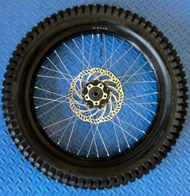 Eride 2.0 eMoto Wheel Set Shinko 241 Dual Sport 19" Rear Wheel & Tire Set for e-Moto Bikes *Does not include rotor or sprocket*