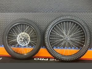 Eride 2.0 eMoto Wheel Set Shinko 241 Dual Sport 19"/21" Front & Rear Wheel & Tire Set for Moto Bikes *Does not include rotor or sprocket*