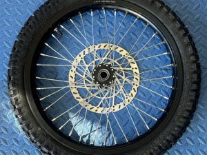 Eride 2.0 eMoto Wheel Set Shinko 244 Dual Sport 17" Front Wheel & Tire Set for e-Moto Bikes *Does not include rotor or sprocket*