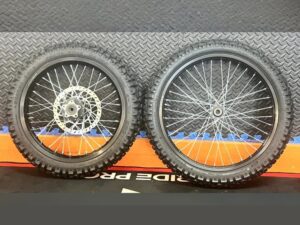 Eride 2.0 eMoto Wheel Set Shinko 244 Dual Sport 17"/19" Front & Rear Wheel & Tire Set for Moto Bikes *Does not include rotor or sprocket*