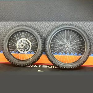 Eride 2.0 eMoto Wheel Set Shinko 244 Dual Sport 17"/19" Front & Rear Wheel & Tire Set for Moto Bikes *Does not include rotor or sprocket*