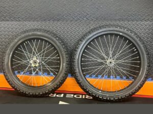 Eride 2.0 eMoto Wheel Set Shinko 244 Dual Sport 18"/19" Front & Rear Wheel & Tire Set for Moto Bikes *Does not include rotor or sprocket*