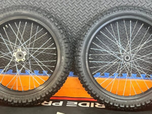 Eride 2.0 eMoto Wheel Set Shinko 244 Dual Sport 19"/19" Front & Rear Wheel & Tire Set for Moto Bikes *Does not include rotor or sprocket*