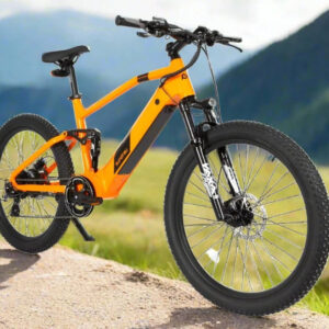 EUNORAU Defender 500w Step Over eBike 27.5x3 Mountain Electric Mountain eBike