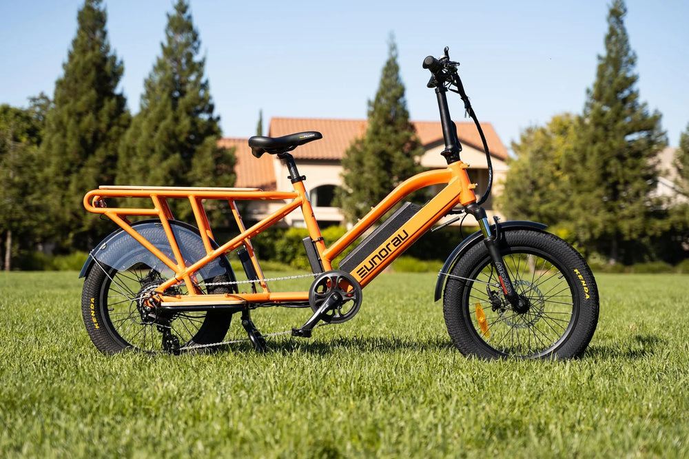 EUNORAU G30 Cargo 500w Step Thru eBike 20x3 Fat Electric Cargo eBike - Image 7