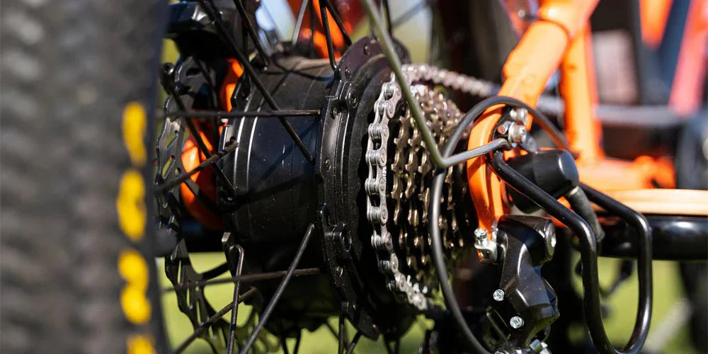 EUNORAU G30 Cargo 500w Step Thru eBike 20x3 Fat Electric Cargo eBike - Image 5