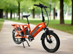 EUNORAU G30 Cargo 500w Step Thru eBike 20x3 Fat Electric Cargo eBike
