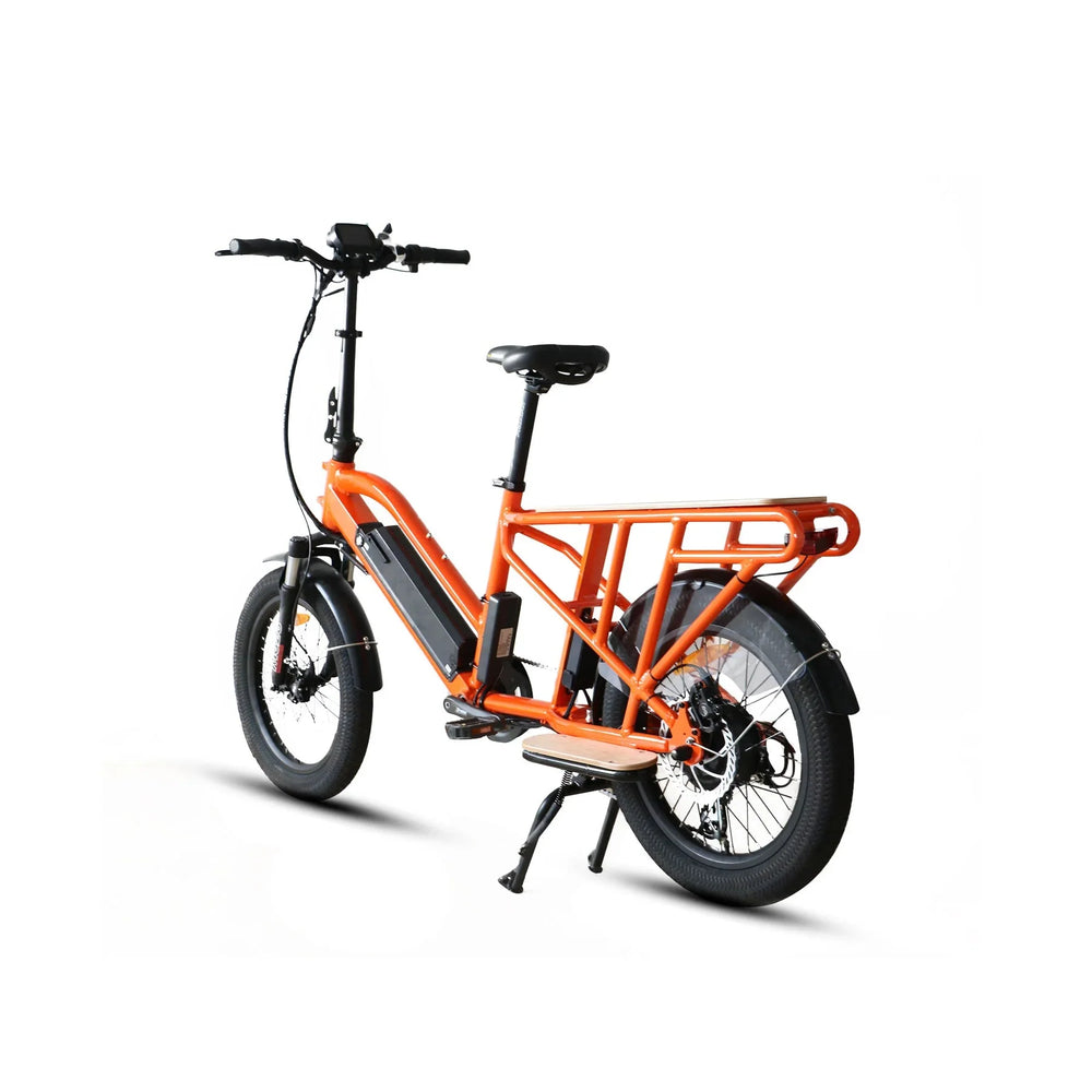 EUNORAU G30 Cargo 500w Step Thru eBike 20x3 Fat Electric Cargo eBike - Image 3