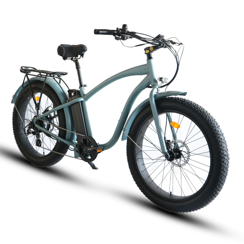 Fat Tire Step Over 26x4 - 52v Beach Cruiser Electric Bike - Image 5