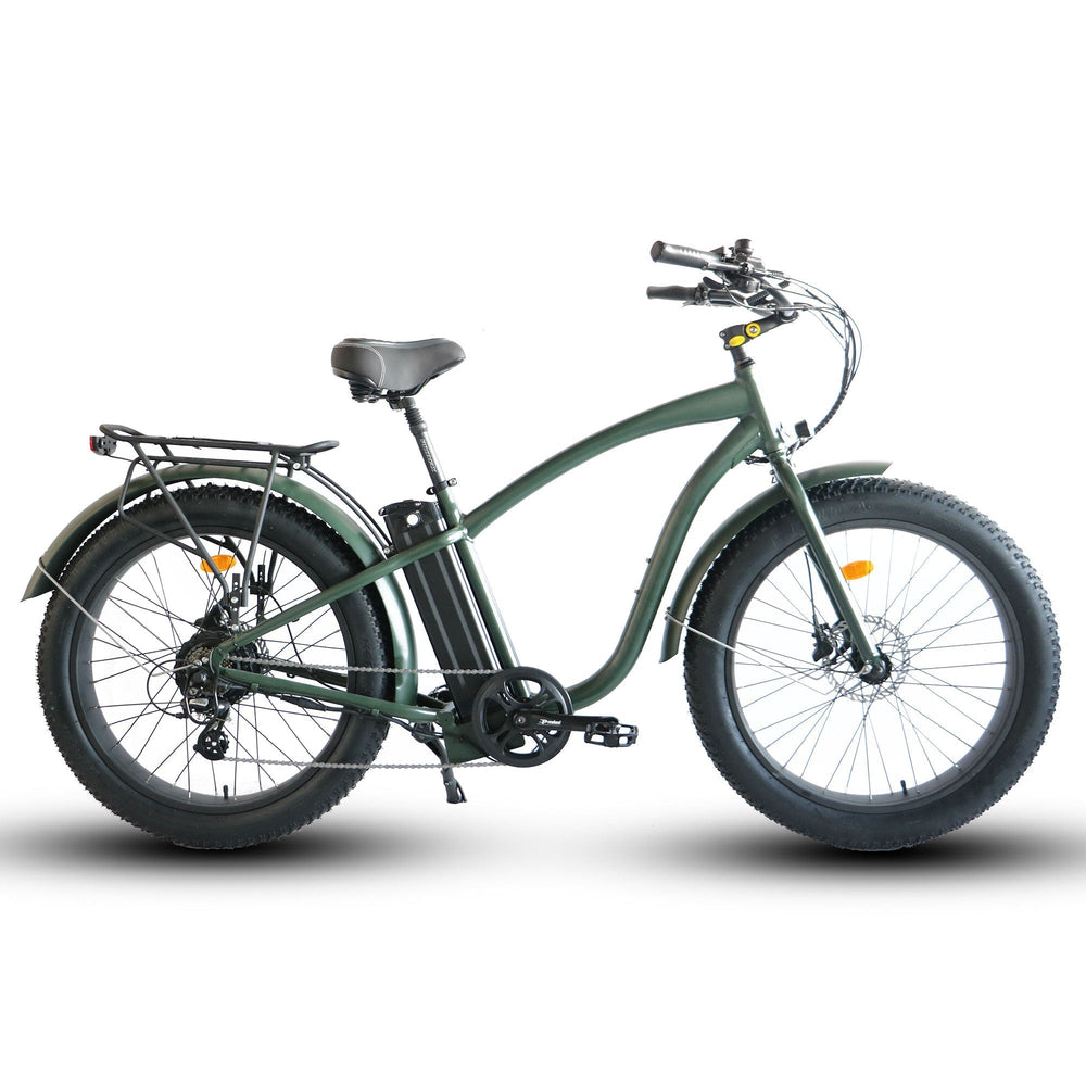 Fat Tire Step Over 26x4 - 52v Beach Cruiser Electric Bike - Image 2