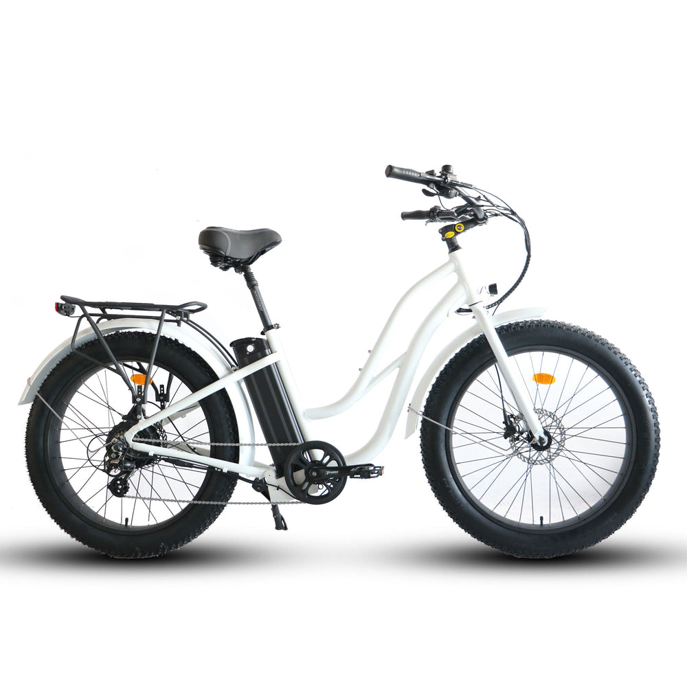 Fat Tire Step Thru 26x4 - 52v Beach Cruiser Electric Bike - Image 8
