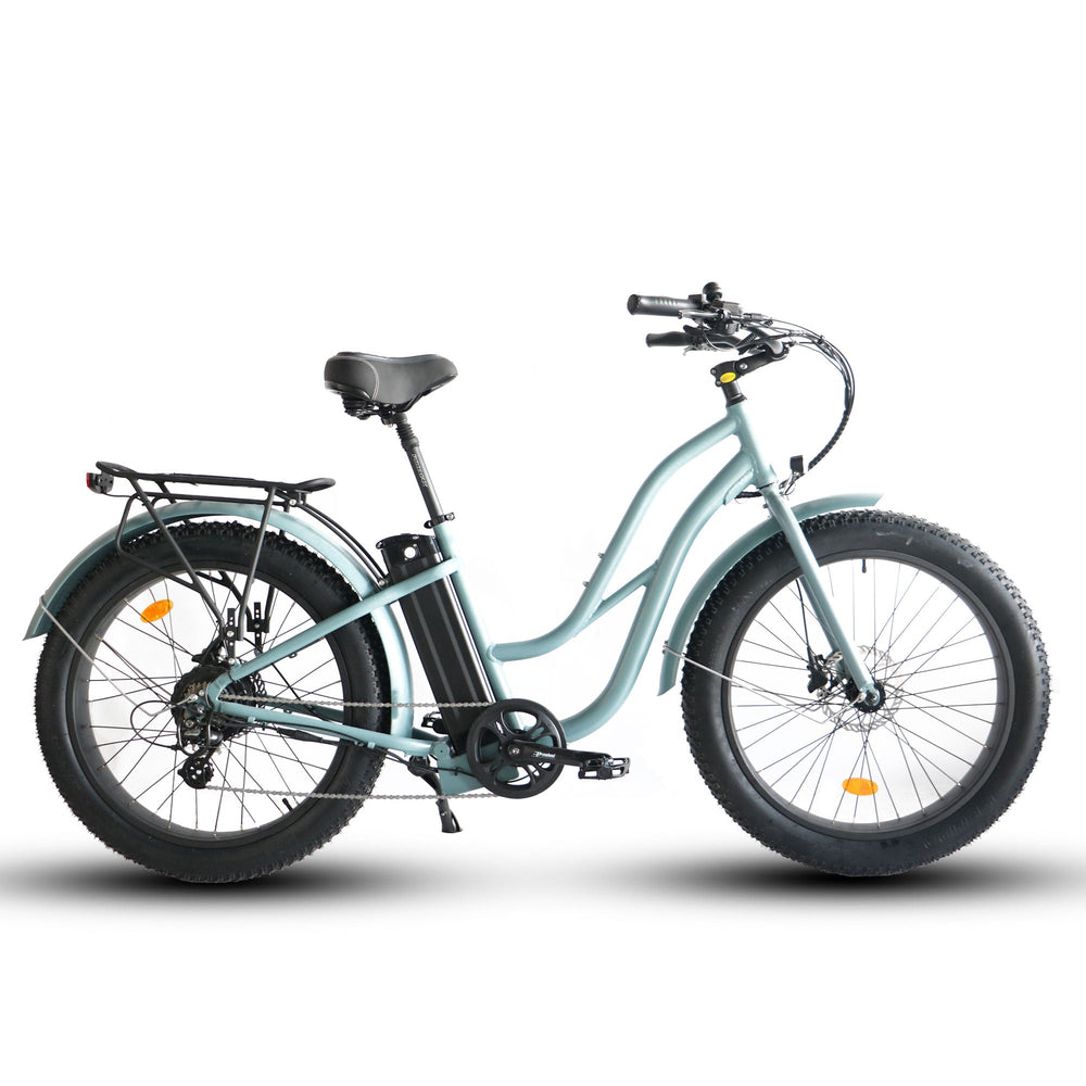 Fat Tire Step Thru 26x4 - 52v Beach Cruiser Electric Bike - Image 10