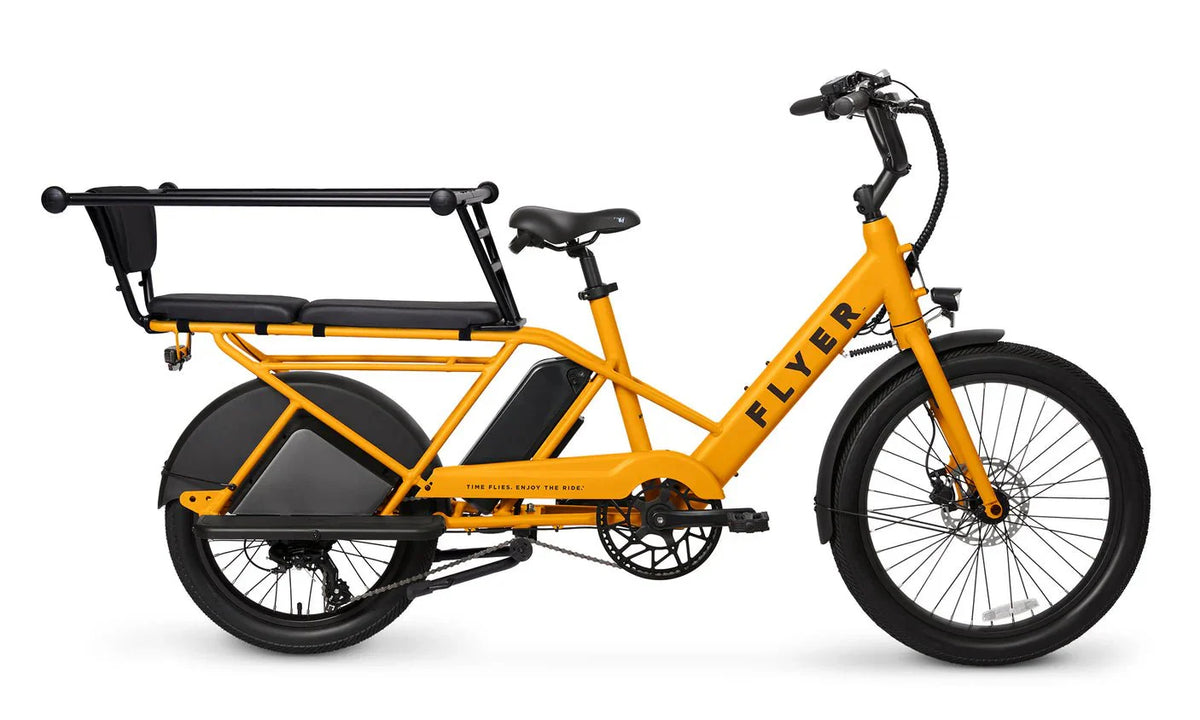 RADIO FLYER Via 500w Step Thru eBike 24x2.4 Street Electric Cargo eBike - Image 3