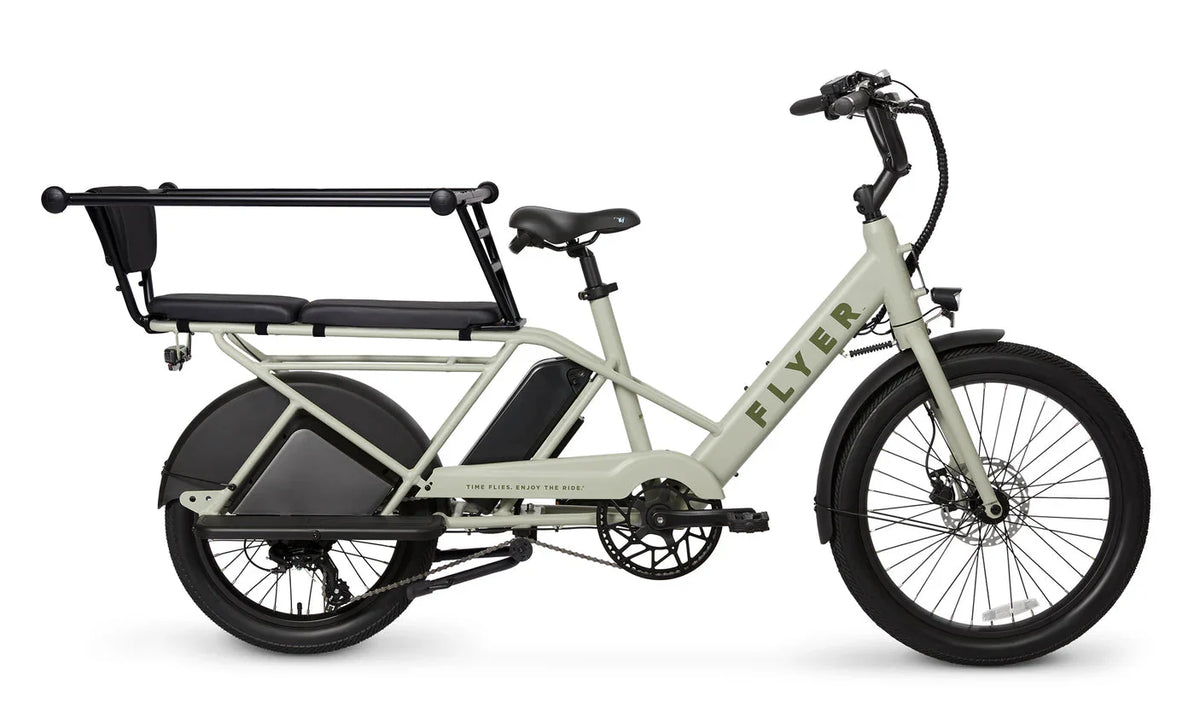 RADIO FLYER Via 500w Step Thru eBike 24x2.4 Street Electric Cargo eBike - Image 4