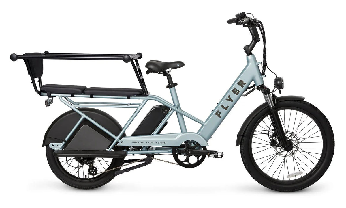 RADIO FLYER Via Pro 750w Step Thru eBike 24x2.4 Street Electric Cargo eBike - Image 2
