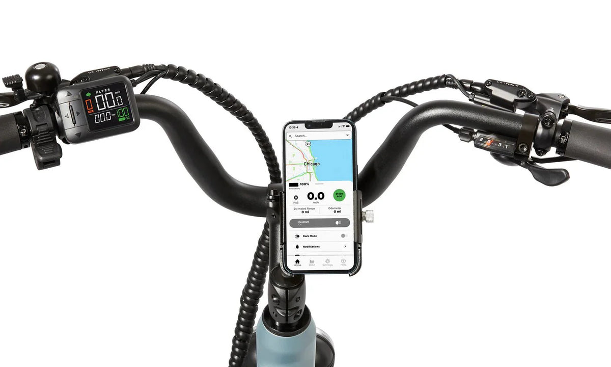 RADIO FLYER Via Pro 750w Step Thru eBike 24x2.4 Street Electric Cargo eBike - Image 5