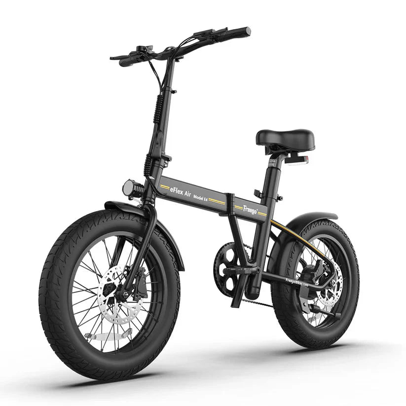 FREEGO E4 Electric Folding Fat Tire eBike-Folding Step Over 500 w