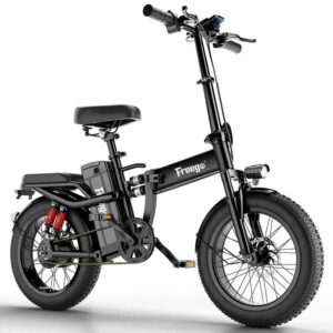 FREEGO T1 Electric Folding Fat Tire eBike-Folding Step Over 750 w