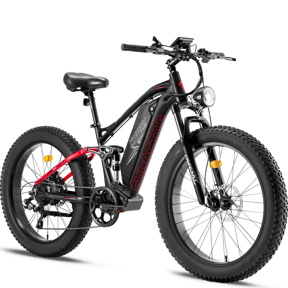 FREESKY Eurostar M-410 1000 w Mountain Ebike 4 Fat Tire Electric Fat Tire Mountain eBike - Image 2
