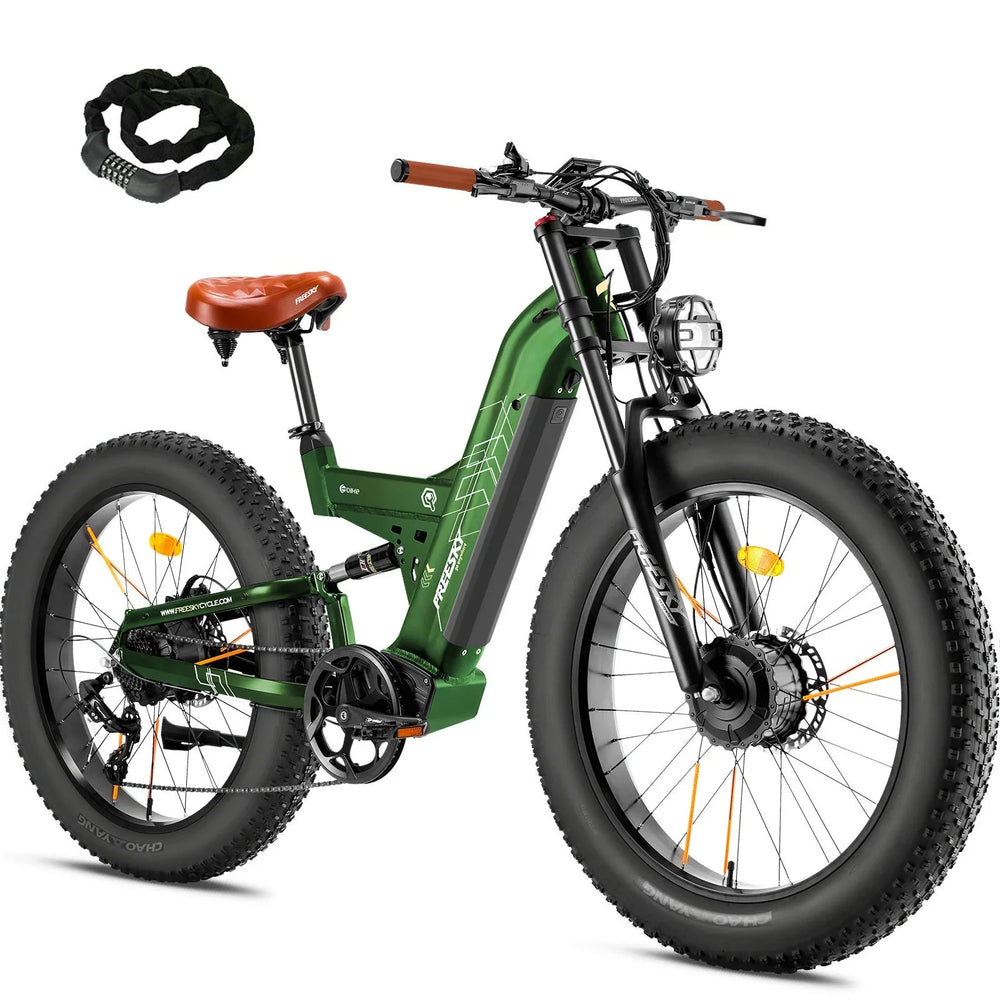 FREESKY Warrior M-530 1000 w Mountain Ebike 4 Fat Tire Electric Fat Tire Mountain eBike - Image 3